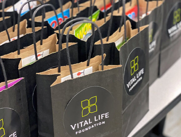 Holiday Gift Bags for Residents